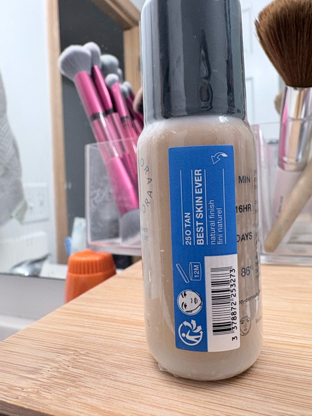 NWT Sephora BEST SKIN EVER Foundation - #250 TAN - Picture 3 of 5
